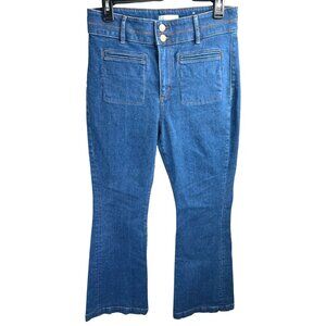 Loft Slim Flare Womens Jeans Medium Wash P 28/6